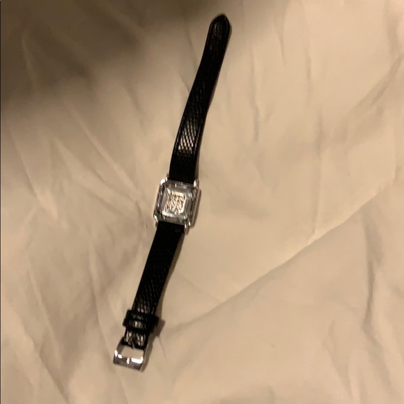 SWAROVSKI LEATHER AND CHRYSTAL BRACELET - Picture 4 of 7